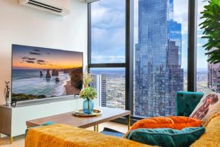 Sky High 2 Bedroom Melbourne City Views - 0