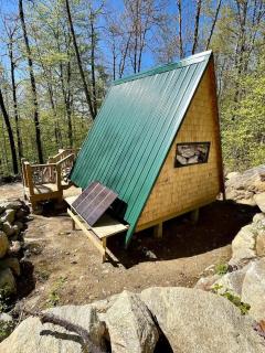 White Mountains Forest A-Frame Stars Firepit - 6