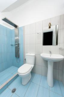 Superb Naxos Apartment Triple Studio Semi-Basement Private Balcony - 6