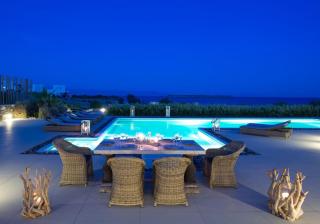 Luxury Paros Villas De Luxe Villa 4 Bedrooms Sea View & Sea Access - Kampos - 9