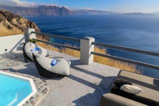 Luxury Santorini Villa Hidden Gem Villa Private Pool Sea & Caldera View - 8