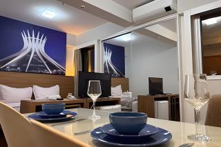 Flat moderno e equipado no S4 Hotel - 3