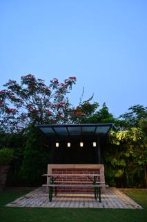 Abbots Farm Stay Faridabad - 2 Acres, 10-15 People, Outdoor Pool, 5 Bedrooms, 6 Bathrooms, Dining, Drawing, Kitchen, Gazebo, Barbeque, Bonfire - 2