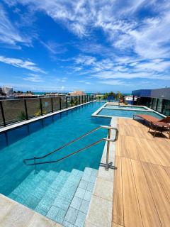 Apartamento com Piscina Rooftop e Hidro perto do Centro e da Praia, Porto Blue Porto de Galinhas - 9