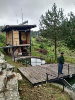 Cabaña ecológica bio-construida en el bosque - 1