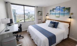 Brand New Waikiki 2BD 2BA Ocean City View, Tax included - Honolulu - 8