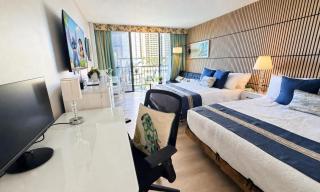 Waikiki Ocean View Studio 3Beds 1 Block to Beach, Tax Included - 9