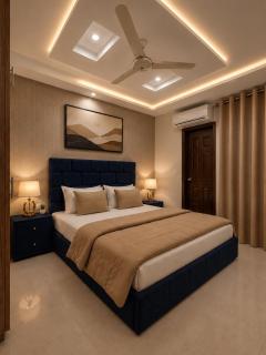 luxury apartment 2 BED E11 Islamabad AC-NETFLIX-FREE PARKING-CHILDREN PLAY GROUND-SEPARATE KITCHEN - 8