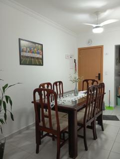 Apartamento novo vista do mar 64m2 2 dorms Wi-fi estacionamento grátis Praia Grande Mirim - 2