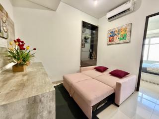 Modern 1BR Apartment at Klaska Residence, South Surabaya by Le Ciel Hospitality - 1