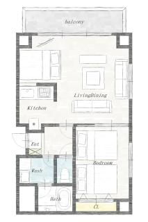IK Minami 6 Jo Residenceー1 Min Walk to Hosui Susukino - 7