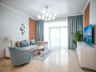 Deluxe 3 Bedroom with Marina & Sea View - Dubái - 1