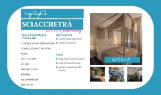 Sciacchetrà Apartment with AC & Patio - 7
