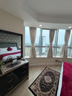 SAB Group Centaurus Luxury 2-Bed Apartment corner city view Queen Bed Mövenpick Breakfast Included apartment in islamabad - Islamabad - 3