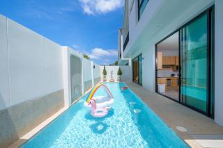 Bangtao's brand new modern luxury pool villas completed in 2025 feature a minimalist design aesthetic and a spacious 12-meter private swimming pool Early bird special offers available - 7