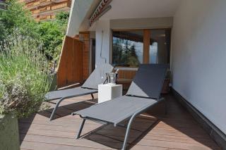 Studio cosy piscine vue Alpes Crans Montana - 5