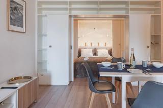 Studio cosy piscine vue Alpes Crans Montana - 2