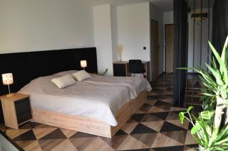 Dwupoziomowy apartament z przeszkloną antresolą FP22 - 7