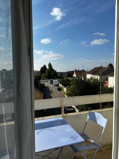 Studio équipé avec balcon - 8