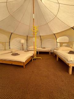 Glampingzelt auf Naturcampingplatz am See - 1