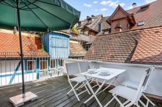 Ferienwohnung Metta - hochwertig sanierter Altbau mit Terrasse auf der Insel - 9