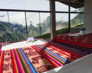 Llactapata Lodge overlooking Machu Picchu - camping - restaurant - 0