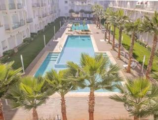 Modern 2BR Apartment with Pool View Shems kettani 10 Min Drive to the Beach - 1