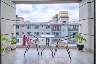 celestial comfort apartments with ample parking space, swimming pool, modern equipped gym, and amazing city views - 1