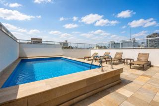 Conforto B. Vista | Acomoda 3 | Ar + Pisc + Rooftop - 8