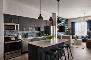 Modern Music Row Condo with King & Queen Bedrooms + Private Balcony Pool & Fitness Center Walk to RCA Studio B & Local Dining Under 2 miles to Broadway Garage Parking Elevator Access 24 Hr Hospitality - 9