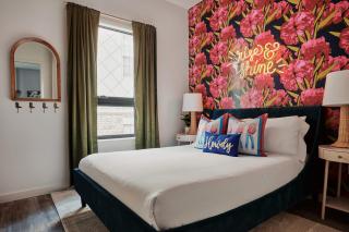 Modern Music Row Condo with King & Queen Bedrooms + Private Balcony Pool & Fitness Center Walk to RCA Studio B & Local Dining Under 2 miles to Broadway Garage Parking Elevator Access 24 Hr Hospitality - 8