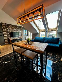 Golden Leaf Sky Loft Gdansk Jasien Free Parking - 6