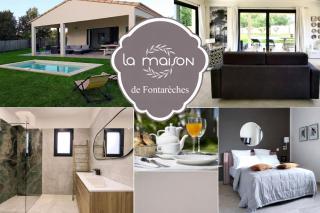 La maison de Fontarèches avec piscine proche d Uzès - 0
