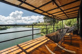 Cabaña Vista Represa Guatape con Muelle, Pool, Jacuzzi, Malla - 0