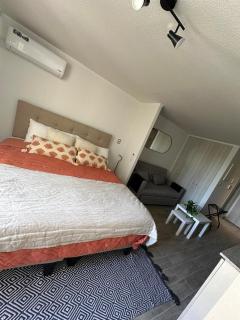 Elegante Departamento Cerca del Movistar, Arena Cama King ,AC - 1