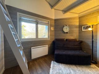 Cozy studio Beuil, chambre mezzanine - 4