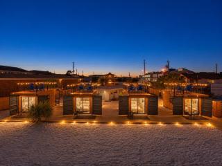 Tiny Beach Boardwalk Bungalow D | Rooftop Retreat - 0
