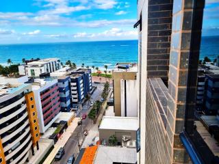 Apto a 100m da Praia com Vista Lateral do Mar - 9