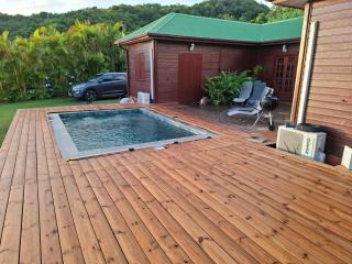 Chalet vue mer, piscine - 0