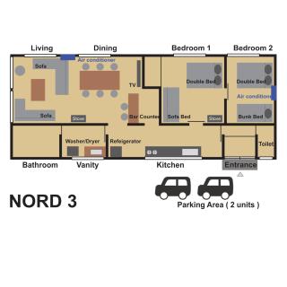 NORD 3 山里の一軒家 空港約1時間 - Manji Village - 自然豊かな家 75m2 - 8
