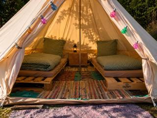 Travel Sleep & Home I Schlafen im Jurtenzelt mit schönem Ausblick, Garten und Natur - 5