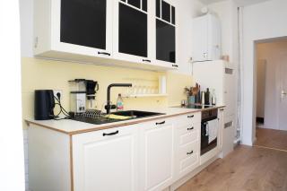 Frisch renoviertes Altbau Apartment 2 Parkplätze im Leipziger Westen, für Gruppen bis 6 Personen, 10 Minuten vom Zentrum - Leipzig - 8