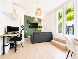 Cosy & Chill Appartements - 10 min de la mer - Jardin, Netflix, terrasse, fibre & parking - 9