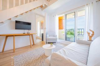 Duplex Panorama - À moins d1 km de la plage - 0