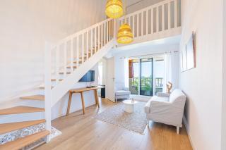 Duplex Panorama - À moins d1 km de la plage - 4