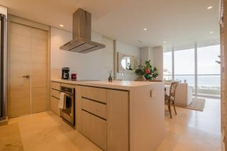Modern apt with 2 BR BBQ and views - 2