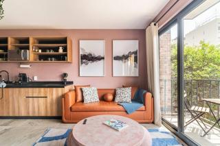Modern & comfy · Roma-Condesa · Cama King · A/C · - 9