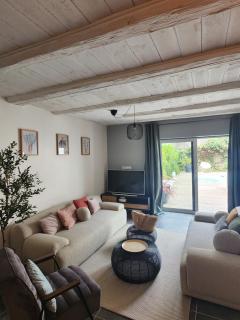 Du côté de chez Pam - terrasse - piscine - parking privée - 6