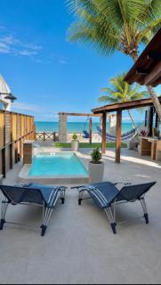 Casa completa pé na areia - 0