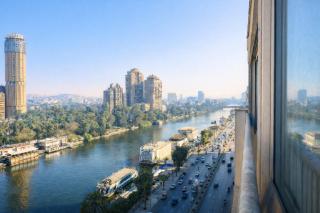 Nilefront 3BDR Apartment with Panoramic Views l Agouza - 5